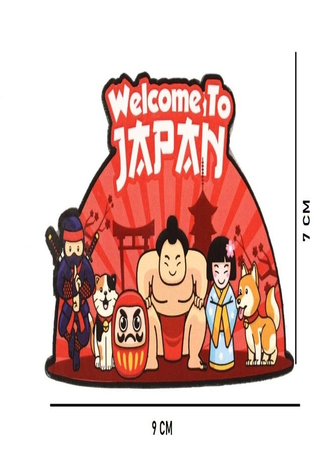 Skywalk Souvenir Japan Wooden Fridge Magnet (Multicolor) - Image 2